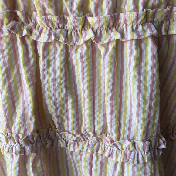 NWT Lovers + Friends Kai Striped Seersucker Dress! - Picture 13 of 16